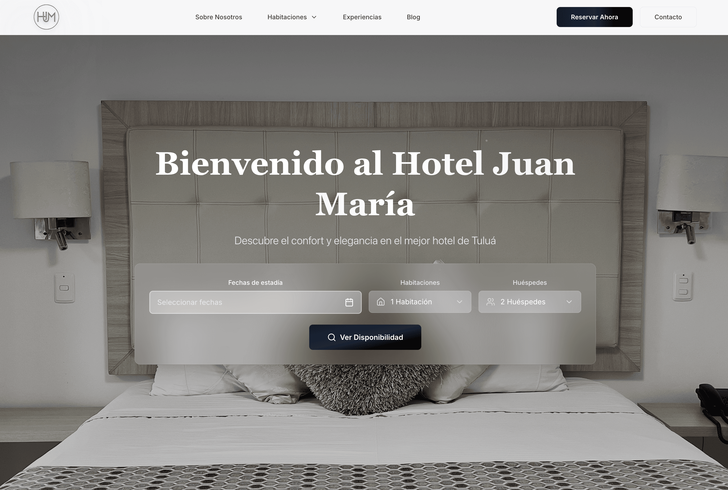 Hotel Juan María Website